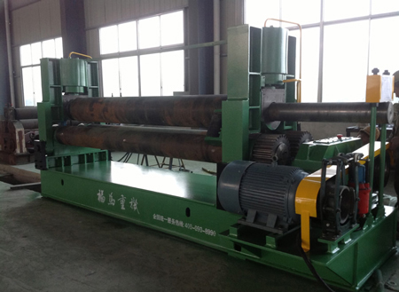 W11S-16×2500 上(shang)輥萬能(neng)卷闆機(ji)客戶現(xian)場